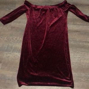*WORN ONCE* Velvet Bodycon Dress
